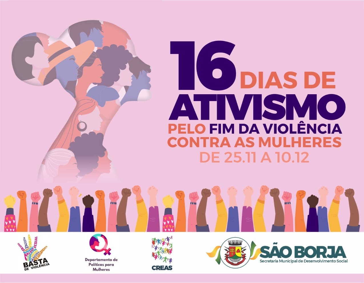 São Borja 16 Dias De Ativismo Pelo Fim Da Violência Contra As Mulheres 6558