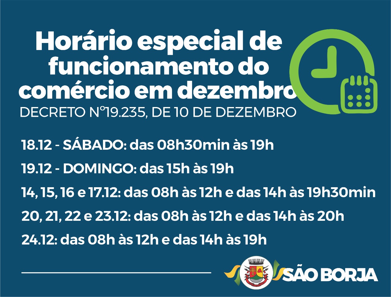 Decreto Municipal estabelece horários especiais em dias de jogos